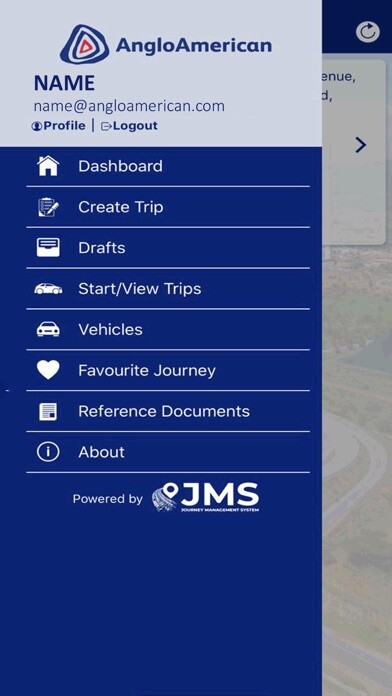Emulate iPhone app Anglo American Road Travel App using MyAndroid Emulate iPhone app Anglo American Road Travel App using MyAndroid