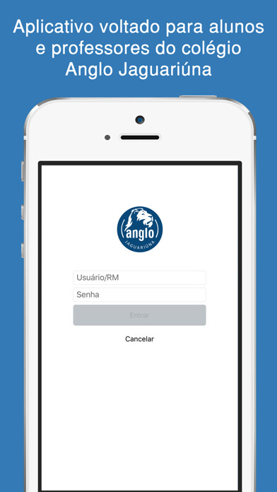 Emulate iPhone app Anglo Jaguariúna using MyAndroid Emulate iPhone app Anglo Jaguariúna using MyAndroid