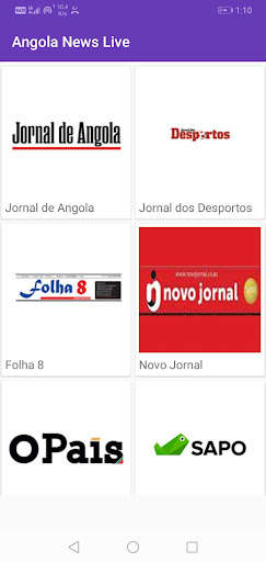 Run android online APK Angola News Live from MyAndroid or emulate Angola News Live using MyAndroid
