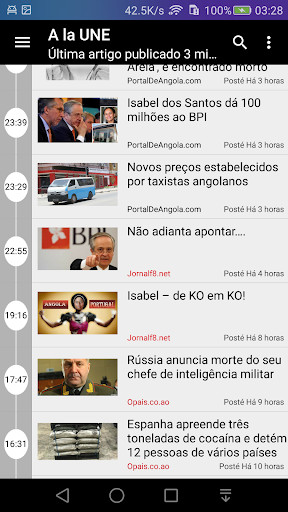 Run android online APK Angola : Noticias de Angola from MyAndroid or emulate Angola : Noticias de Angola using MyAndroid