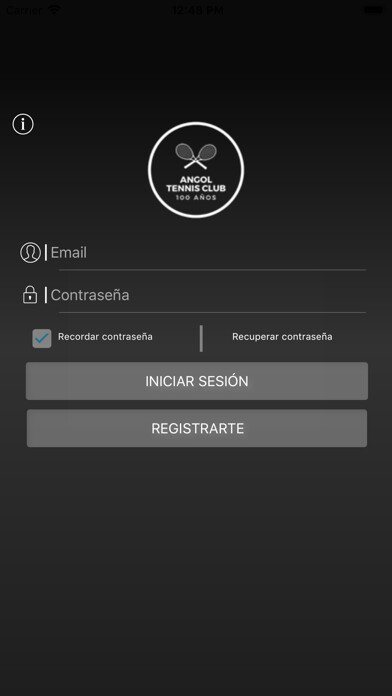 Emulate iPhone app Angol Tennis Club using MyAndroid Emulate iPhone app Angol Tennis Club using MyAndroid