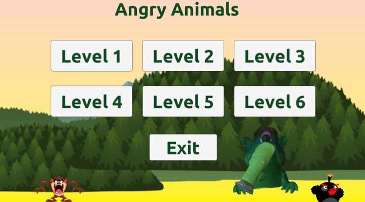 Emulate Android APK Angry Animals Game
