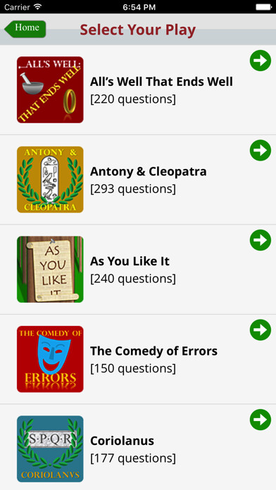 Emulate iPhone app Angry Bard Quiz using MyAndroid Emulate iPhone app Angry Bard Quiz using MyAndroid