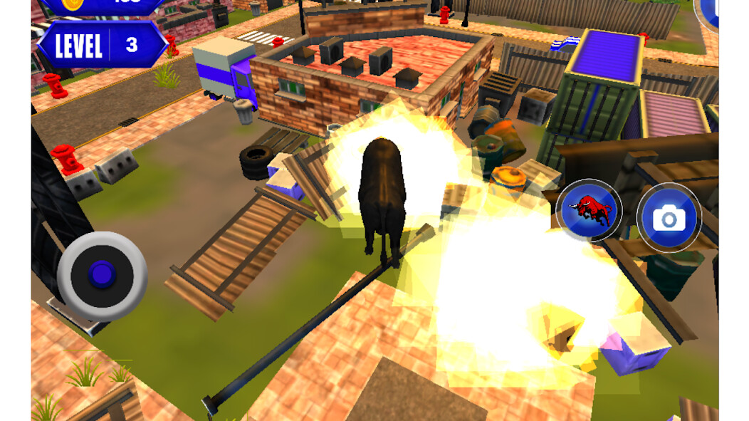 Run android online APK Angry bull attack city from MyAndroid or emulate Angry bull attack city using MyAndroid
