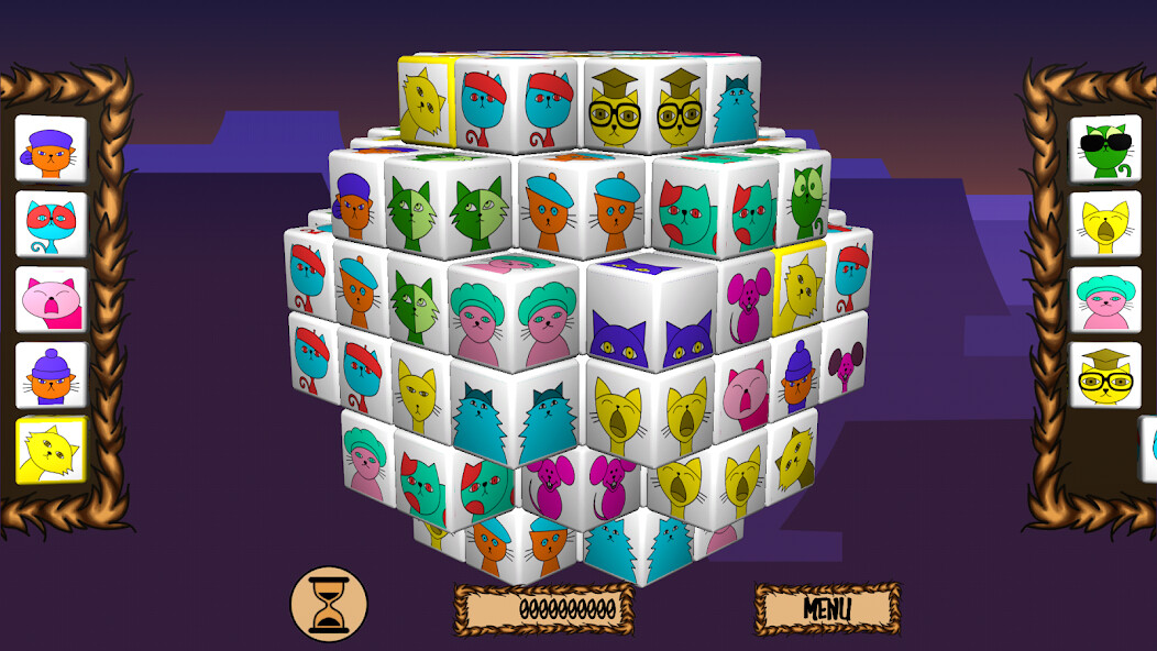 Run android online APK Angry  Cats Mahjong Tours - Classic Mahjong Game from MyAndroid or emulate Angry  Cats Mahjong Tours - Classic Mahjong Game using MyAndroid