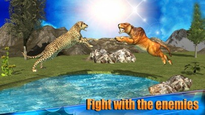 Emulate iPhone app Angry Cheetah Simulator 3D using MyAndroid