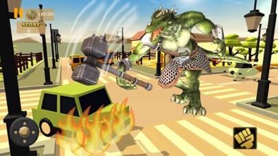 Emulate iPhone app Angry Monster 3D Rampage 2018 using MyAndroid
