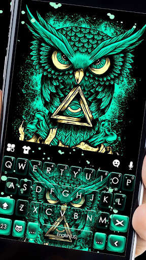 Run android online APK Angry Owl Art Keyboard Theme from MyAndroid or emulate Angry Owl Art Keyboard Theme using MyAndroid