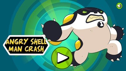 Emulate iPhone app Angry Shell Man Crash using MyAndroid