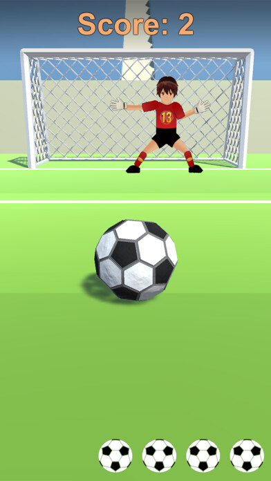 Emulate iPhone app Angry Soccer Goalkeeper using MyAndroid