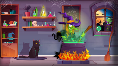 Emulate iPhone app Angry Witch vs Pumpkin using MyAndroid