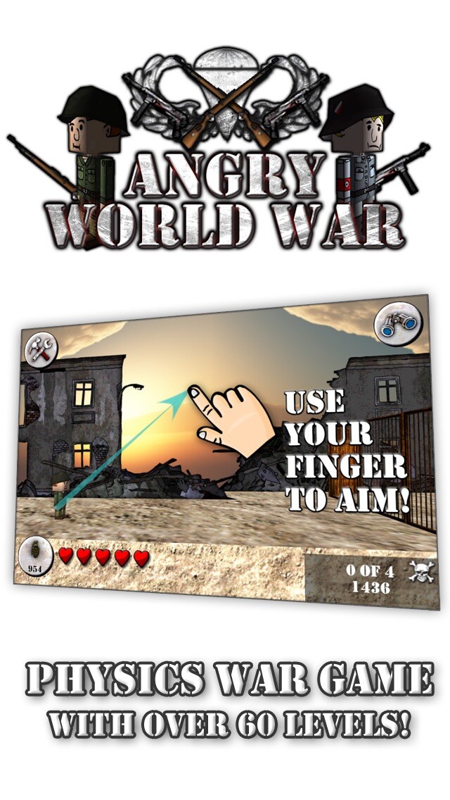 Emulate iPhone app Angry World War 2 FREE using MyAndroid Emulate iPhone app Angry World War 2 FREE using MyAndroid
