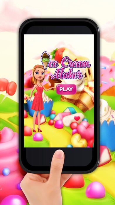 Emulate iPhone app An Ice Cream - Cooking Games for Kids and Girls using MyAndroid