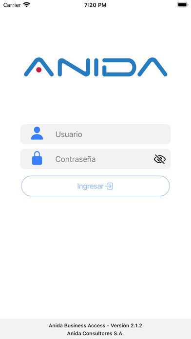 Emulate iPhone app Anida Clientes using MyAndroid Emulate iPhone app Anida Clientes using MyAndroid