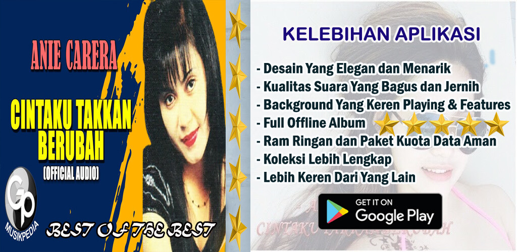 Run android online APK Anie Carera Cintaku Takkan Berubah MP3 Offline from MyAndroid or emulate Anie Carera Cintaku Takkan Berubah MP3 Offline using MyAndroid