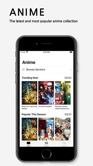 Run android online APK AniLib from MyAndroid or emulate AniLib using MyAndroid