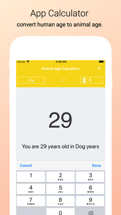 Emulate iPhone app Animal Age Tracker using MyAndroid Emulate iPhone app Animal Age Tracker using MyAndroid