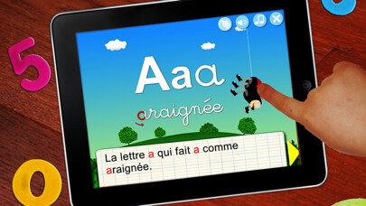 Emulate iPhone app Animal Alphabet in French using MyAndroid Emulate iPhone app Animal Alphabet in French using MyAndroid