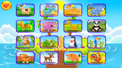 Emulate iPhone app Animal and Pet Puzzle using MyAndroid