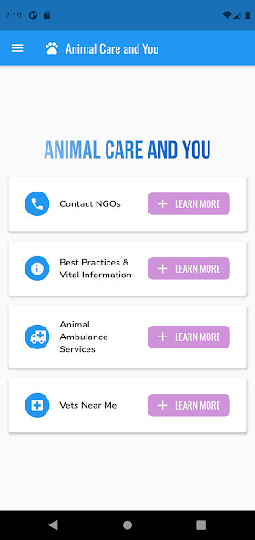 Run android online APK Animal Care and You from MyAndroid or emulate Animal Care and You using MyAndroid