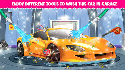 Emulate iPhone app Animal Car Wash Station using MyAndroid