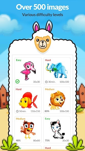 Run android online APK Animal Color by Number Book from MyAndroid or emulate Animal Color by Number Book using MyAndroid