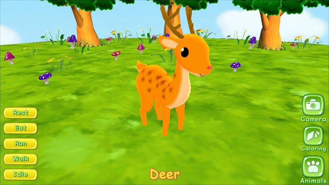 Run android online APK Animal Coloring 3D - AR from MyAndroid or emulate Animal Coloring 3D - AR using MyAndroid