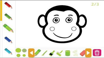 Emulate iPhone app Animal Coloring Pages - Discover the best coloring book with great animal pictures Free using MyAndroid