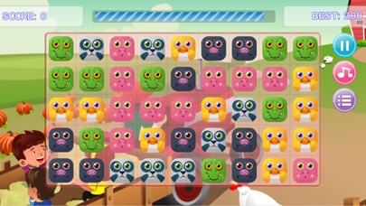 Emulate iPhone app Animal Crush Matching - Match 3 Puzzle Tap Games using MyAndroid