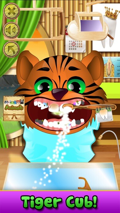 Emulate iPhone app Animal Dentist Simulator using MyAndroid Emulate iPhone app Animal Dentist Simulator using MyAndroid