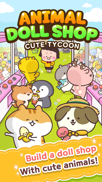 Emulate iPhone app Animal Doll Shop - Cute Tycoon using MyAndroid Emulate iPhone app Animal Doll Shop - Cute Tycoon using MyAndroid