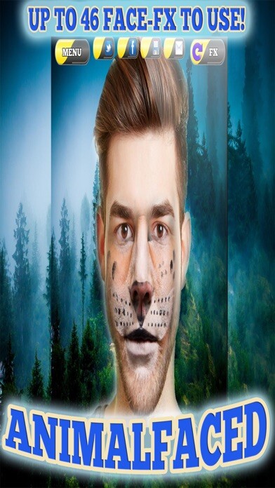 Emulate iPhone app Animal Face Paint Photo Maker using MyAndroid Emulate iPhone app Animal Face Paint Photo Maker using MyAndroid