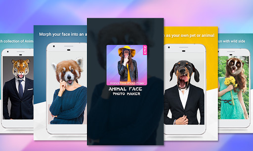 Run android online APK Animal face photo maker from MyAndroid or emulate Animal face photo maker using MyAndroid