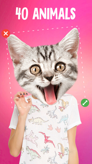 Emulate iPhone app Animal Face Swap: Collage Maker with Stickers using MyAndroid Emulate iPhone app Animal Face Swap: Collage Maker with Stickers using MyAndroid