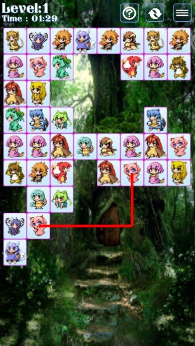 Emulate iPhone app Animal Girl - Onet Connect using MyAndroid