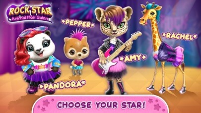 Emulate iPhone app Animal Hair Salon Rock Stars using MyAndroid Emulate iPhone app Animal Hair Salon Rock Stars using MyAndroid