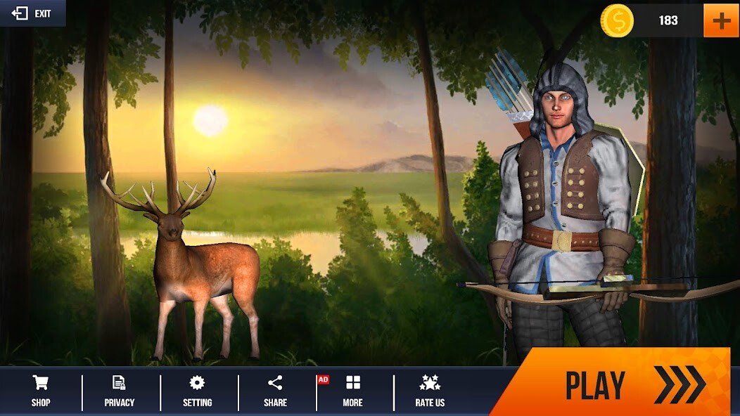 Run android online APK Animal Hunting : Games 2022 from MyAndroid or emulate Animal Hunting : Games 2022 using MyAndroid