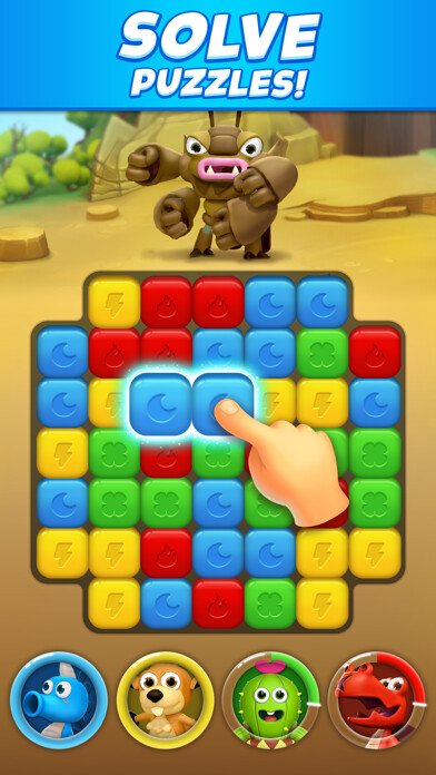 Emulate iPhone app Animal Island - Blast Friends using MyAndroid Emulate iPhone app Animal Island - Blast Friends using MyAndroid