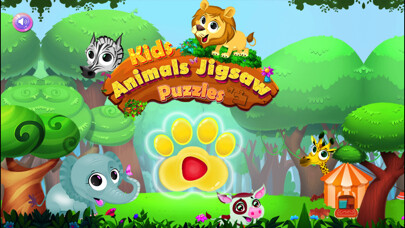 Emulate iPhone app Animal Jigsaw Puzzle Fun using MyAndroid