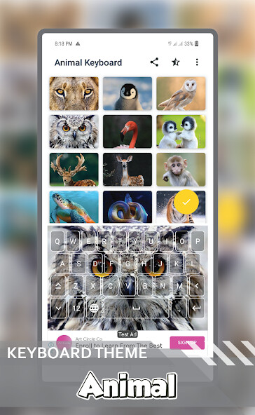 Emulate Android APK Animal Keyboard Theme Emulate Android APK Animal Keyboard Theme