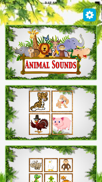 Emulate iPhone app Animal Kid Taps using MyAndroid