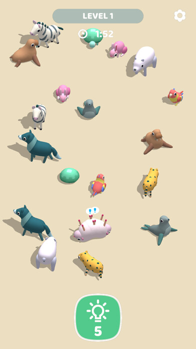 Emulate iPhone app Animal Match 3D Fun using MyAndroid Emulate iPhone app Animal Match 3D Fun using MyAndroid