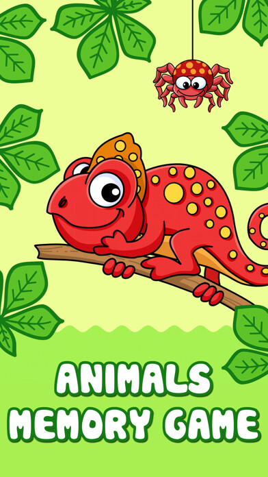 Emulate iPhone app Animal Memory Matching Games using MyAndroid
