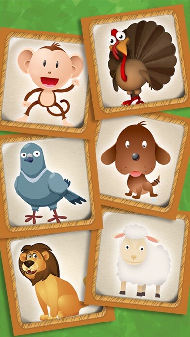 Emulate iPhone app Animal pairs games - brain training using MyAndroid Emulate iPhone app Animal pairs games - brain training using MyAndroid