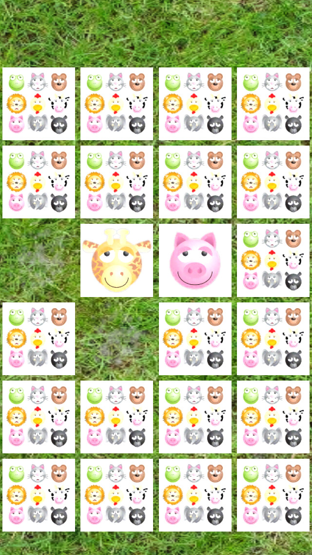 Emulate iPhone app Animal Pairs using MyAndroid