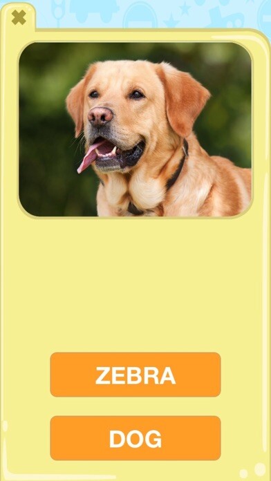 Emulate iPhone app Animal Picture Matching Kids Games:Memory Matches using MyAndroid