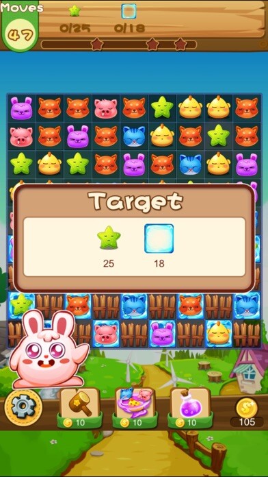 Emulate iPhone app Animal Pop Fun - Match 3 Games using MyAndroid Emulate iPhone app Animal Pop Fun - Match 3 Games using MyAndroid