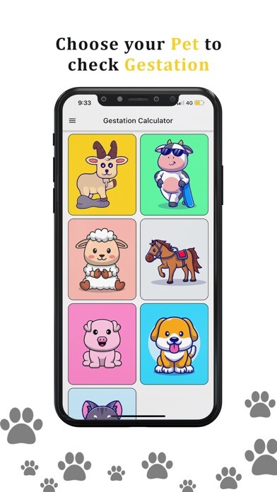 Emulate iPhone app Animal Pregnancy Calculator using MyAndroid Emulate iPhone app Animal Pregnancy Calculator using MyAndroid