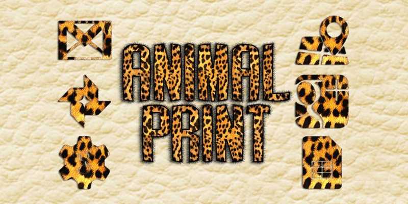 Emulate Android APK Animal Print Solo Launcher Theme