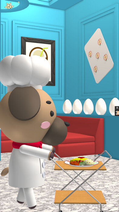 Emulate iPhone app AnimalRestaurant -EscapeGame- using MyAndroid
